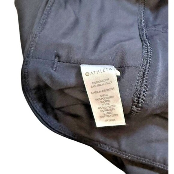 Athleta Women's Size Small Black Laser Run Skort Athleisure Tennis Golf  Skirt - Picture 6 of 9